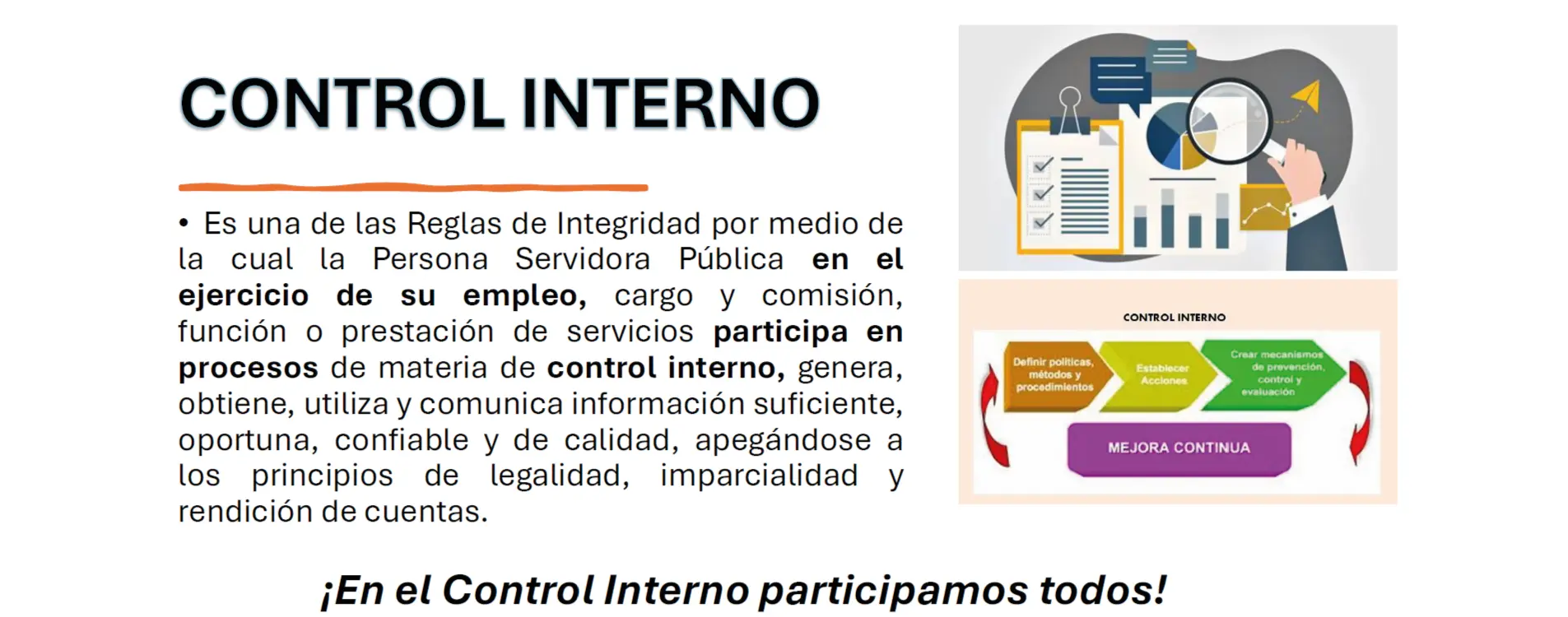 CONTROL INTERNO