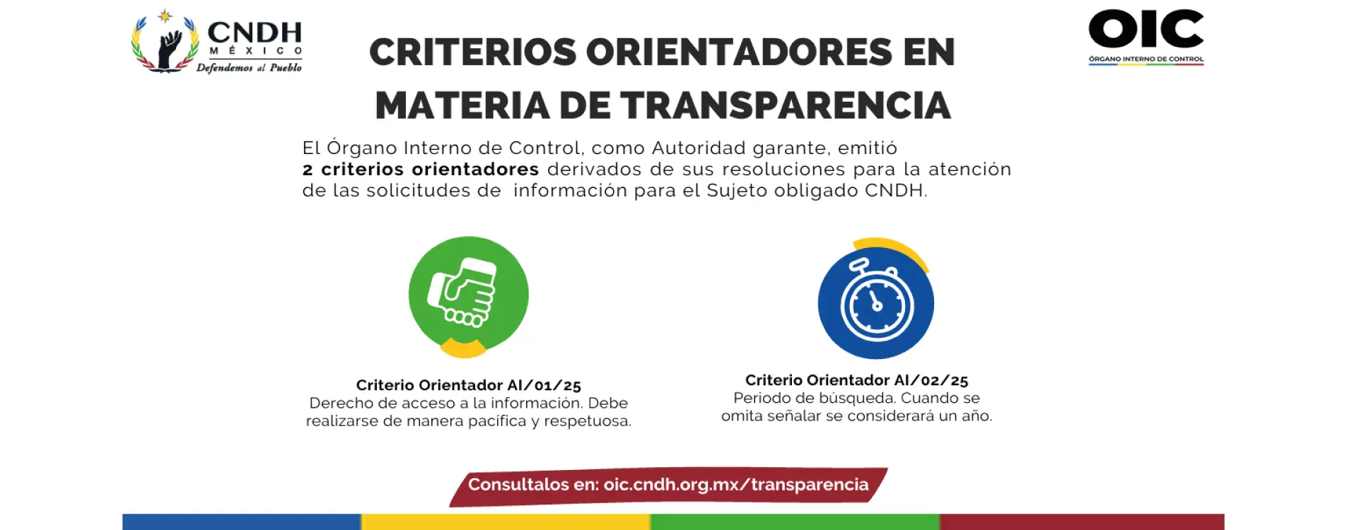 Criterios Orientadores Emitidos